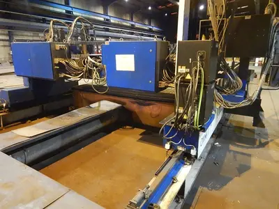 USED MESSER GRIESHEIM 21 000 X 3000 MM (2X PLASMA)