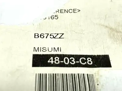 B675ZZ | MiSUMi  Double Shielded Small Deep Groove Ball Bearing - New