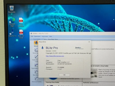 Used Pall ForteBio / Sartorius BLItz Analyzers Systems - Other Missouri US | BioLabTek #1402638