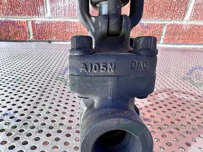 USED LOT OF 2 - GWC A105 VALVE 1" CLASS 800