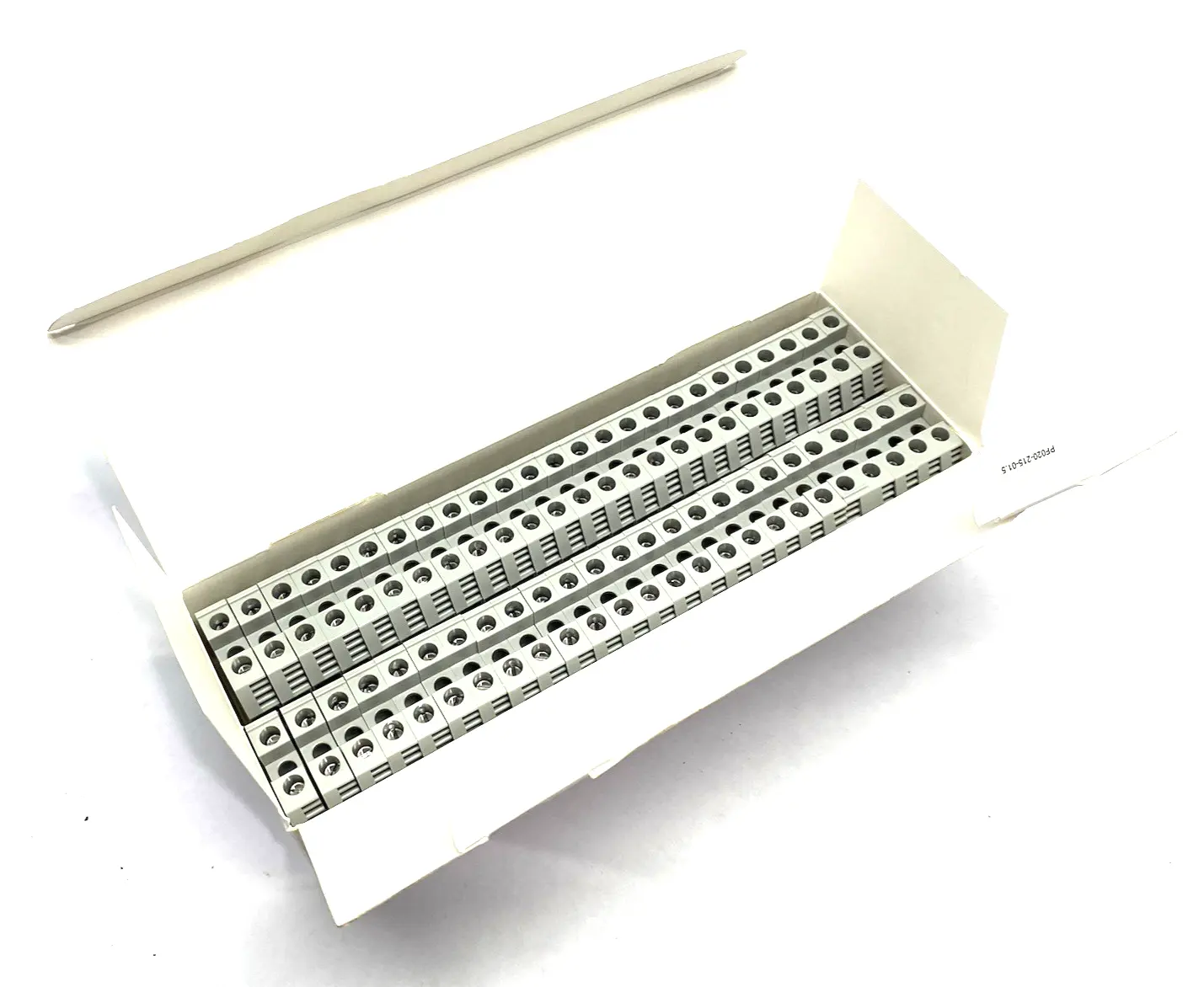 USED ALLEN-BRADLEY SER. A TERMINAL BLOCKS, SPACE-SAVER, GRAY