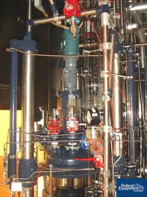 USED R&M Italia 70 Liter R & M Italia Glass Lined Reactor Set