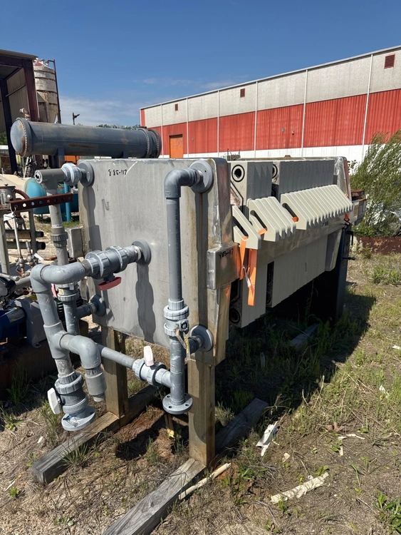 Used J-PRESS 800G32-16-8DYLW Filter Presses New Jersey US | Perry Equipment #455148