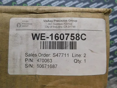 USED VISHAY PRECISION GROUPD WE-160758C