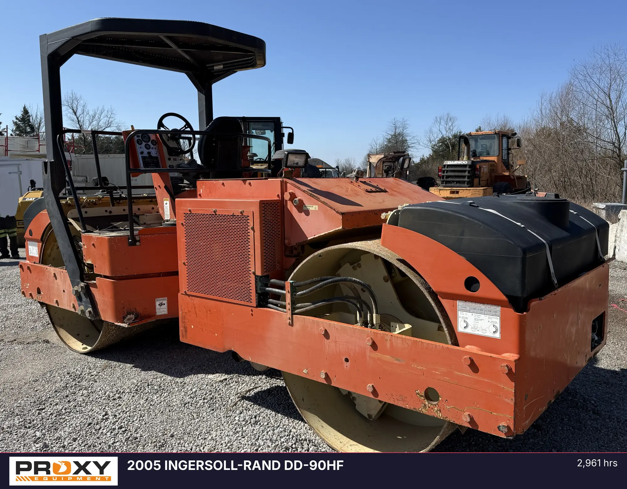 Used 2005 INGERSOLL-RAND DD-90HF Tandem Rollers Kentucky US | Proxy Equipment #1426058