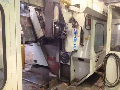 USED HEGENSCHEIDT PN 190 CNC PORTAL WHEELSET LATHE