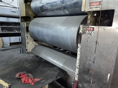 54" Wide Welex Sheet Stack, 18" x 24" x 24" Diameter Rolls