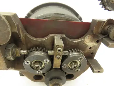Yaskawa Hitachi PMED-12-HQ72 Wire Feed Motor Assembly 130rpm 18.3V