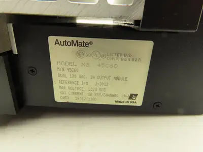 Reliance Electric 45C1A AutoMate Programmable Controller W/8 Dual 24V Outputs