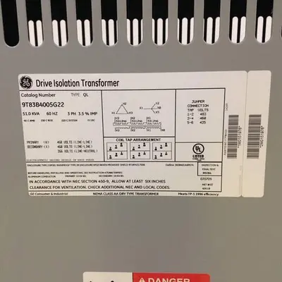 USED GENERAL ELECTRIC 9T83B4005G22