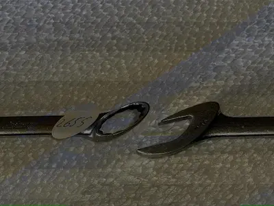 Snap On  OEX240  3/4  12 Point  Short Combination  Wrench