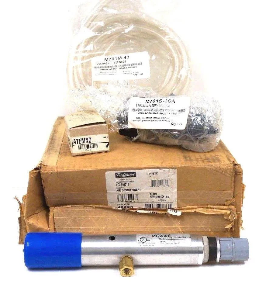 NEW HOFFMAN/ PENTAIR VC2516012 AIR CONDITIONER INCOMPLETE