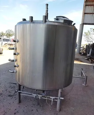 Used 2017 QUALTECH TANK 1000 USG Stainless Steel Tanks California US | Machinery & Equipment #1323241