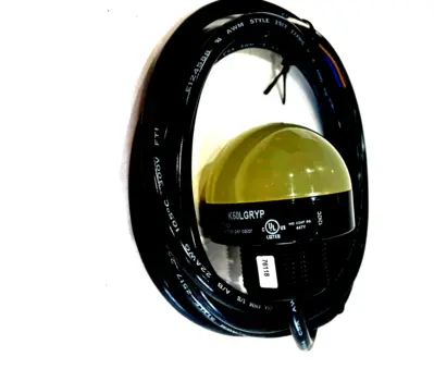 NEW BANNER ENGINEERING K50LGRYP INDICATOR LIGHT 76118