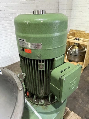 Westfalia GSC 45-06-177 Hydrostop clarifier, 316SS.