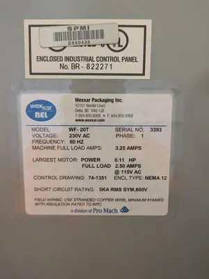 USED 2006 WEXXAR WF-20T