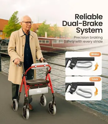 Vocic Z11 Rollator Walker