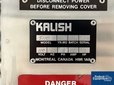 USED Kalish Kalish Used Kalish 5110 Capper , 5110
