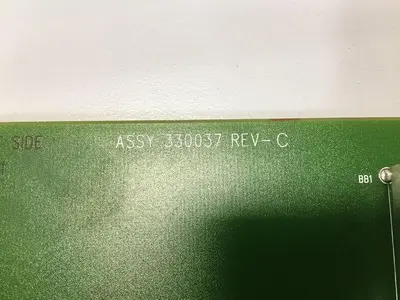 USED VAN DORN PC330-037 REV-D