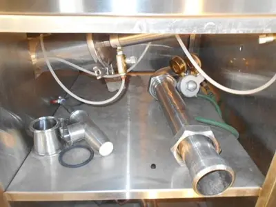 DOUBLE DIAPHRAGM PUMP AND CABINET