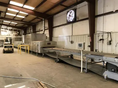 Used 2004 BAKER PERKINS 48" INDIRECT FIRED TUNNEL OVEN Continuous Ovens Texas US | Bakery Machinery and Engineering #1770306