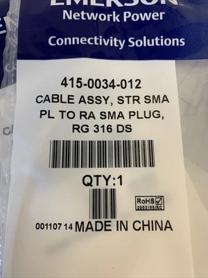 NEW Emerson 415-0034-012