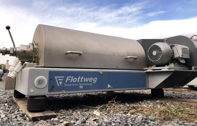 (2) Flottweg Z23-4/401 hybrid decanter centrifuges, 316SS.