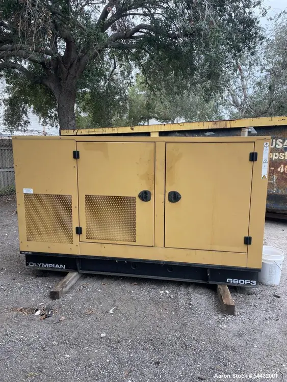 Used OLYMPIAN G60F3 Diesel Generators Illinois US | Aaron Equipment #893670