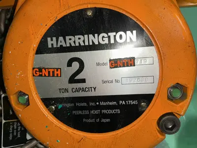 Used HARRINGTON GNTH719 Material Handling (misc) Ohio US | HGR 24 #1548198