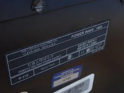 USED LINCOLN ELECTRIC POWERWAVE I400