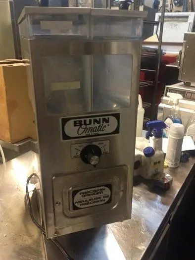 Bunn two compartment coffee  bean grinder