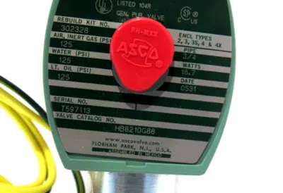 NEW ASCO HB8210G88 SOLENOID VALVE