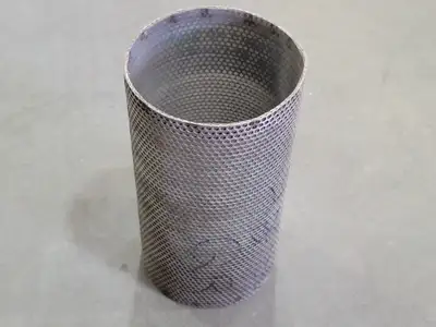 4" Dia. x 8"H Strainer w/ Inner Screen