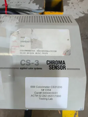 Used APPLIED COLOR SYSTEMS CS-3 Colorimeter South Carolina US | ESS Industrial Equipment Sales #1557892
