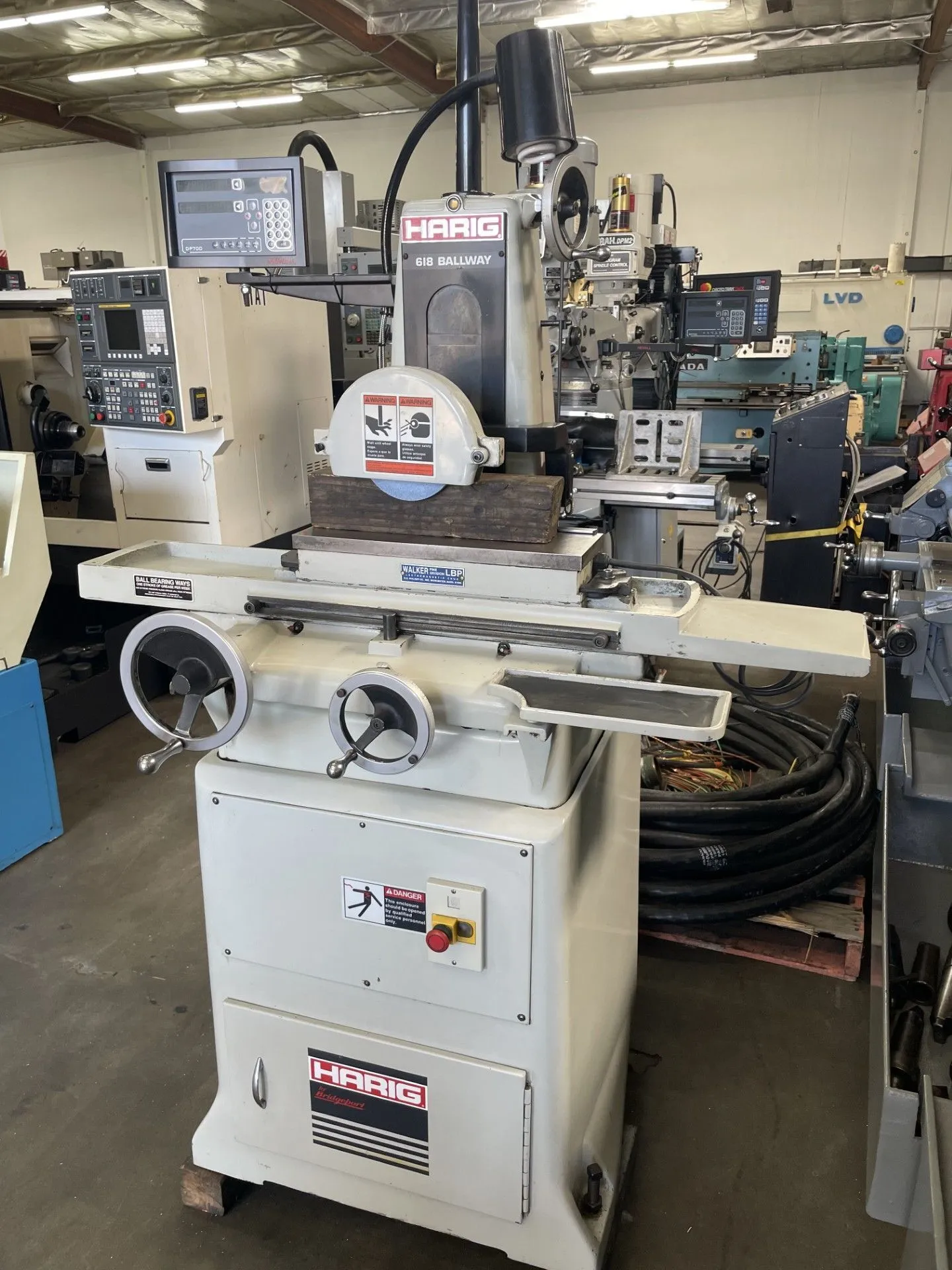 Used HARIG 618 BALLWAY Reciprocating Surface Grinders California US | Wheeler Machinery Sales #1284856