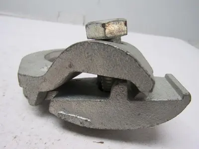 Steel City PC-300ET 3" Galvanized Edge Clamp Type Rigid Conduit Clamp Lot Of 7