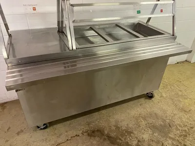 152-0387 Atlas Self Contained Refrigerated Cold Salad Buffet Bar