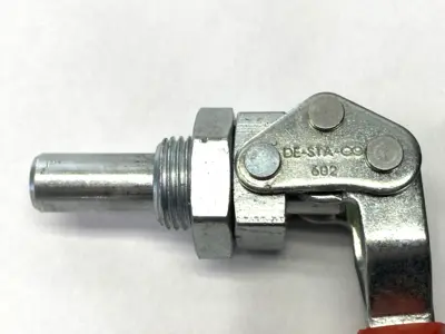 Used DESTACO Straight Line Action Clamp 1/4"-20 Thread 200lb Capacity LOT OF 3 Clamps Michigan US | Maverick Industrial Sales #1395929
