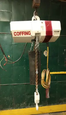 USED COFFING HOISTS EC.4008.3