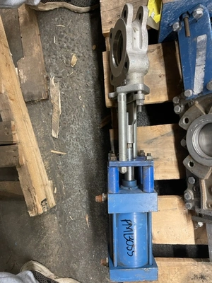 TL 3"-150 Knife gate valve with pneumatic actuator