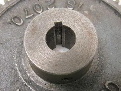 Ohio Gear IS2070 3-9/16" OD 70T 1/2" Bore 3/8" Thick Spur Gear
