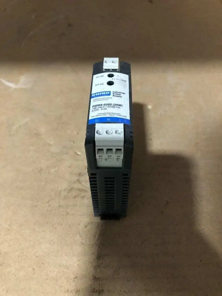 Rhino PSP05-020S Power Supply 20W DIN Rail Mount