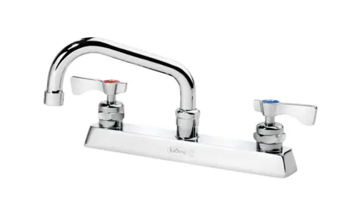 Krowne 15-506L Deck Mount Faucet - 6" Swing Spout, 8" Centers