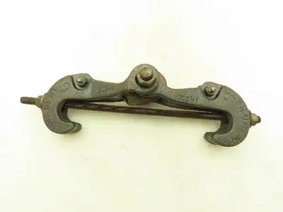 UFS No 1 Screw Beam Clamp 3/8" Rod 3"-6" Beam w/ Eye Nut