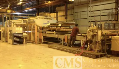 USED 2002 BURKLE ODW 2055 THROUGH-FEED PRESS