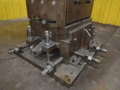 20 TON PNEUPOWR AIRAM MODEL #4P20 PNEUMATIC PRESS 3” STROKE: YOBRO #24858