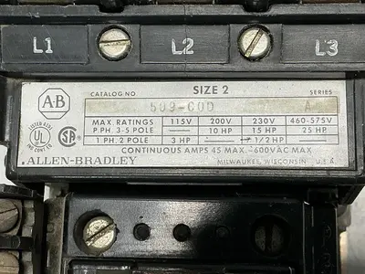 USED ALLEN BRADLEY 509-COD