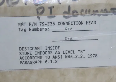 NEW ROSEMOUNT 79-235 CONNECTION HEAD 79235