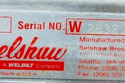 USED BELSHAW MARK 11