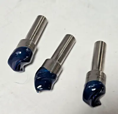 Schrillo 3/4-110 High Speed Steel Countersink #1024 USA Lot of 3
